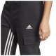 Adidas Γυναικείο παντελόνι φόρμας Dance 3-Stripes High-Waisted Tapered Cargo Pants